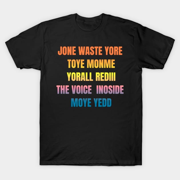 Jone waste T-Shirt by FnF.Soldier 